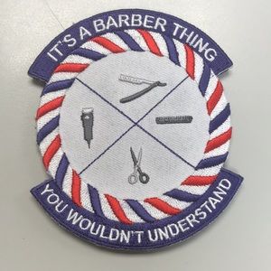 Vintage Barber Patch
